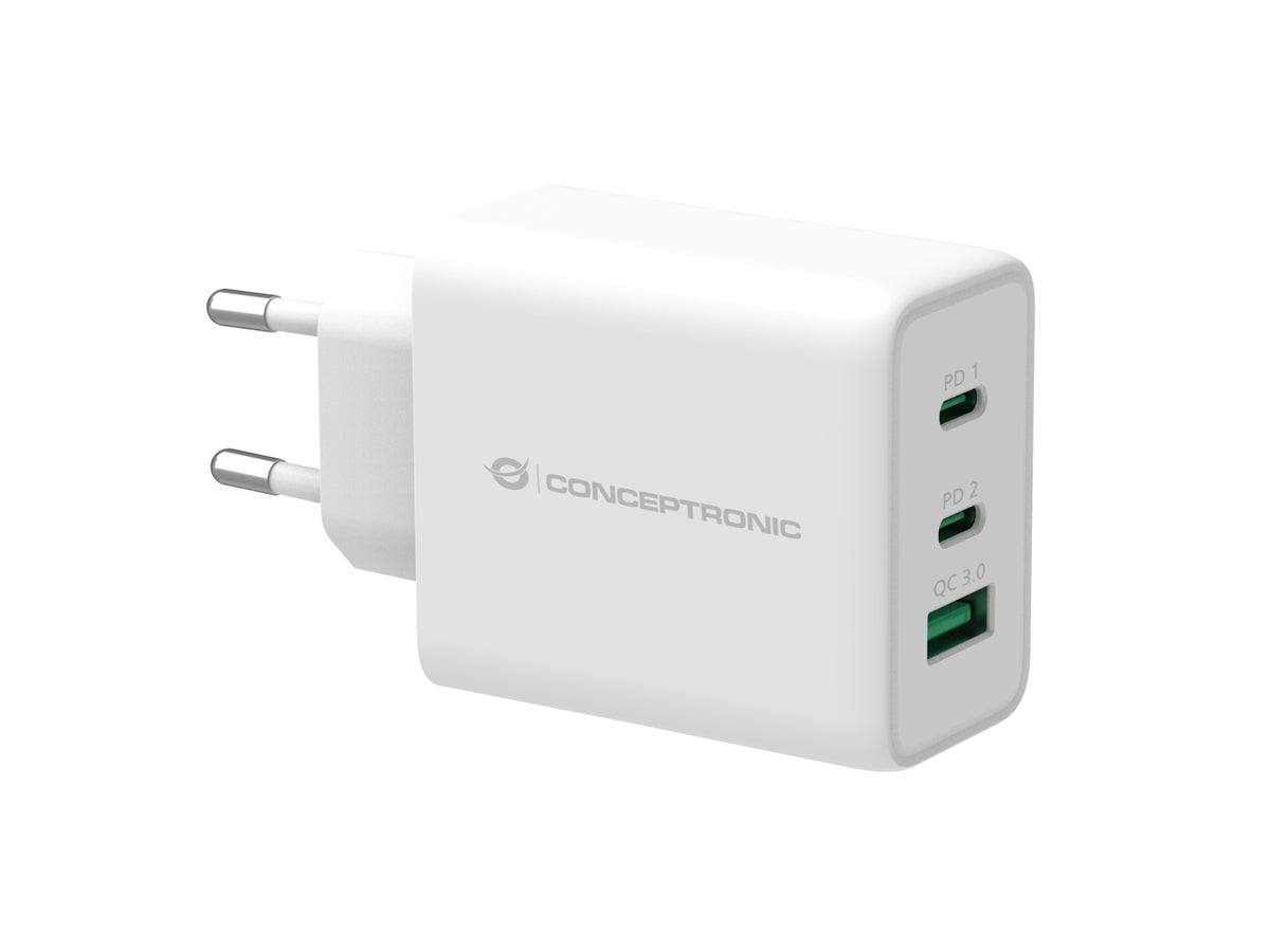 ALTHEA12W cargador de dispositivo móvil Universal Blanco Corriente alterna Carga rápida Interior