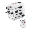 World Travel Pro adaptador de enchufe eléctrico Universal Blanco