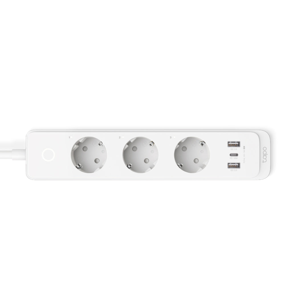 Tapo P300 3 salidas AC Type F (CEE 7/4) 1,5 m 3 2300 W Blanco