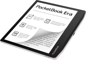 700 Era Silver lectore de e-book Pantalla táctil 16 GB Negro, Plata