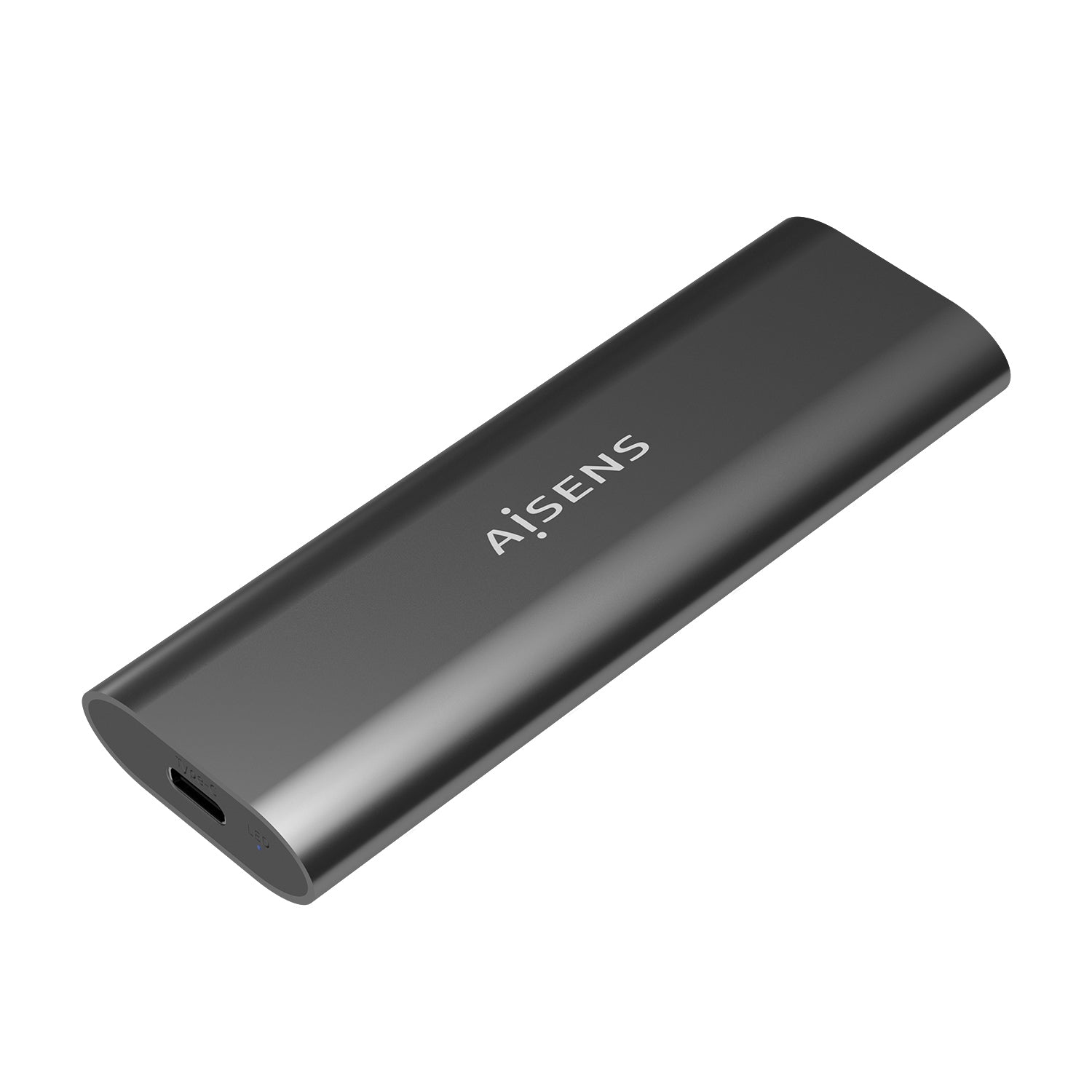 ASM2-015GR caja para disco duro externo Caja externa para unidad de estado sólido (SSD) Gris M.2