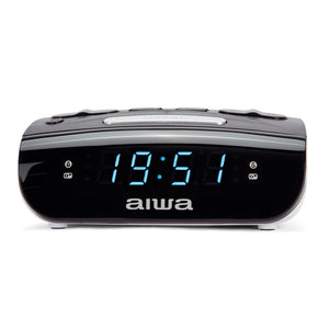 CR-15 despertador Reloj despertador digital Negro, Blanco