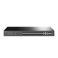 JetStream TL-SG3428XF switch Gestionado L2+ 1U Negro