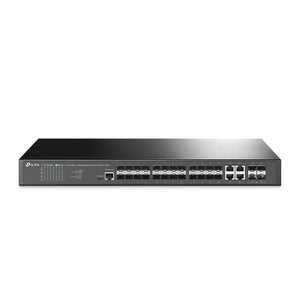 JetStream TL-SG3428XF switch Gestionado L2+ 1U Negro
