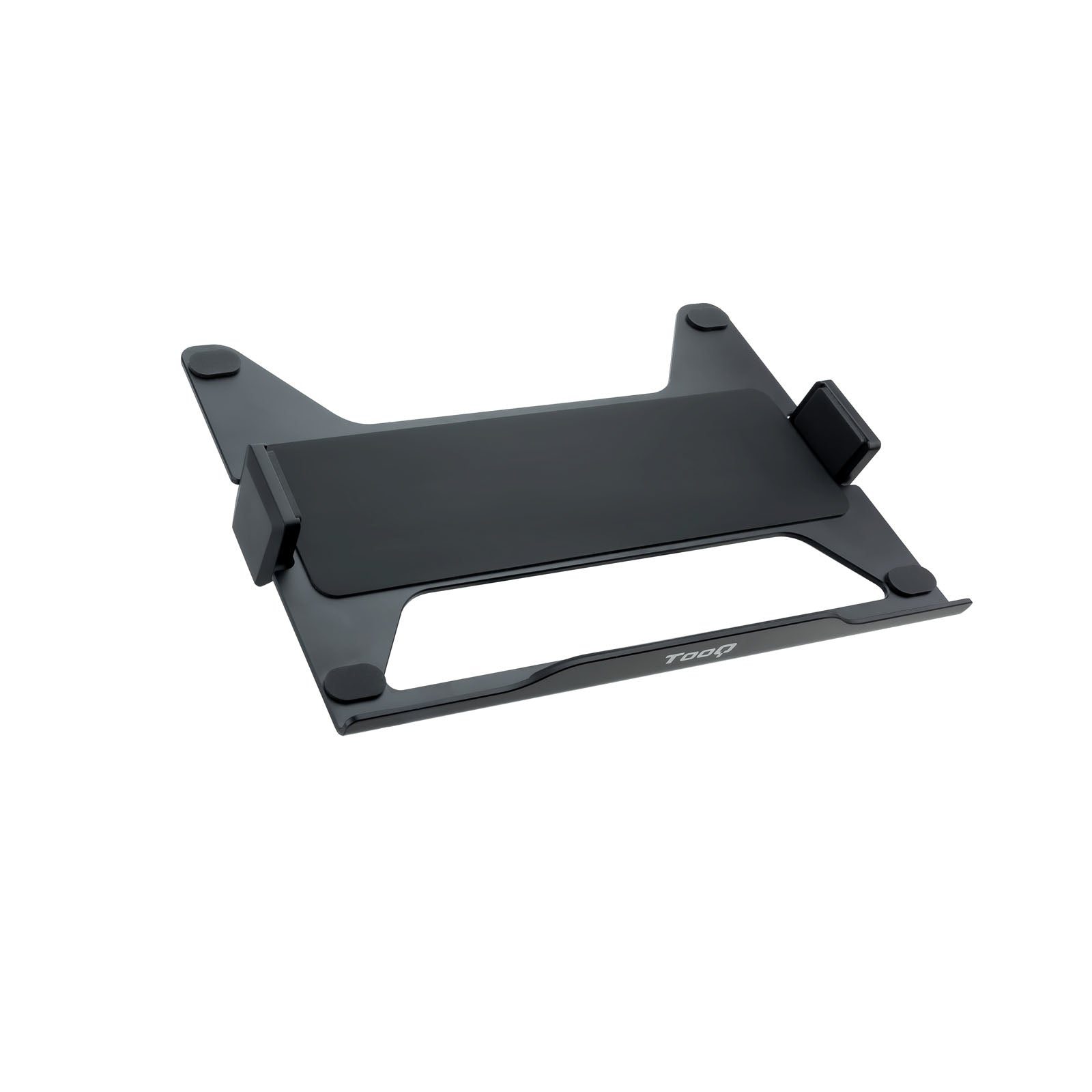 TQLH1117-B soporte para ordenador portátil Soporte articulado con bandeja para ordenador portátil Negro 43,9 cm (17.3")