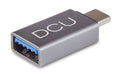 30402030 cambiador de género para cable USB A USB C Gris