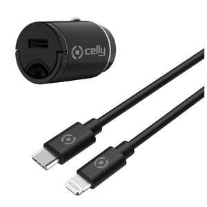 CCMINILIGHT cargador de dispositivo móvil Smartphone Negro Encendedor de cigarrillos Auto