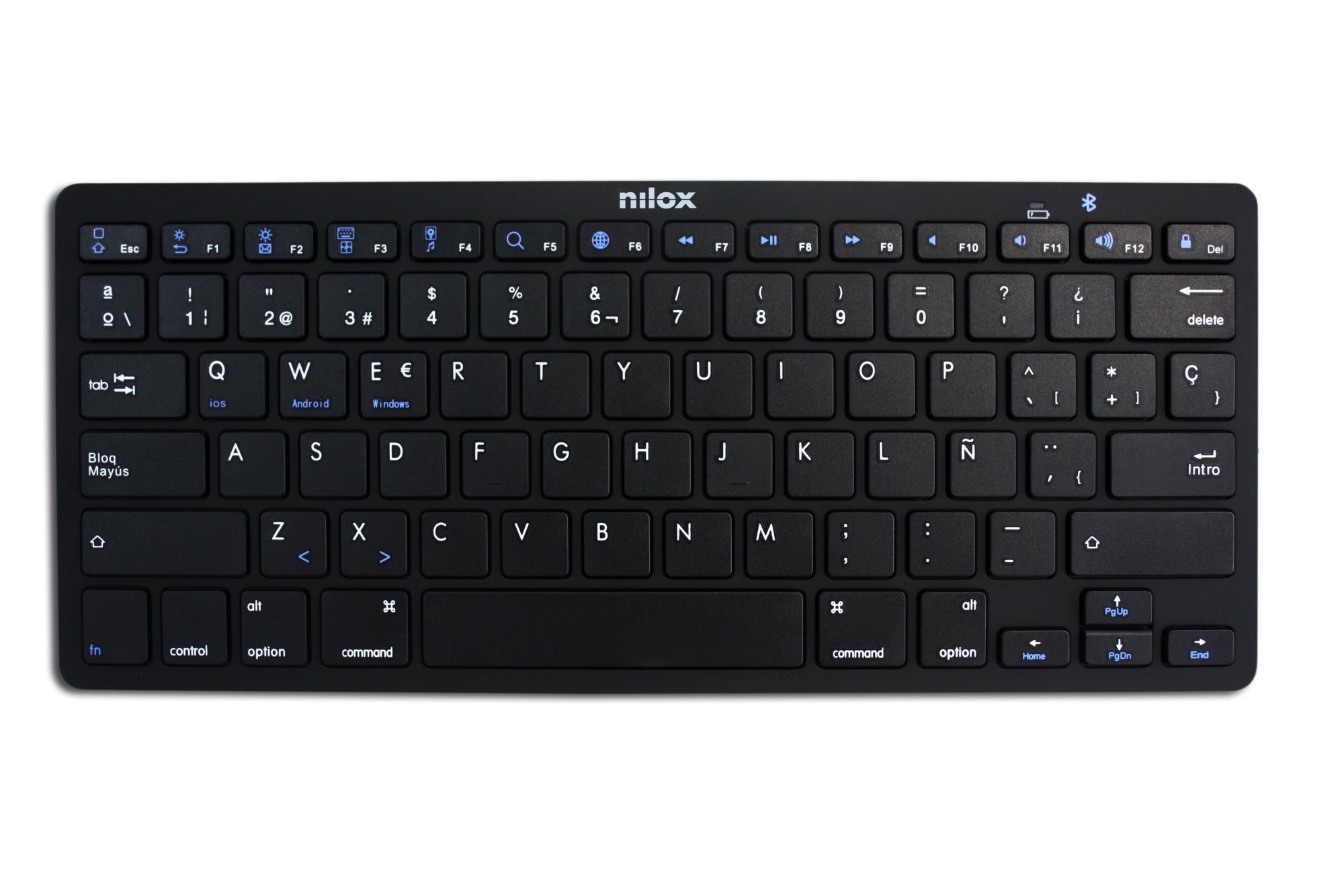 Teclado Bluetooth Negro