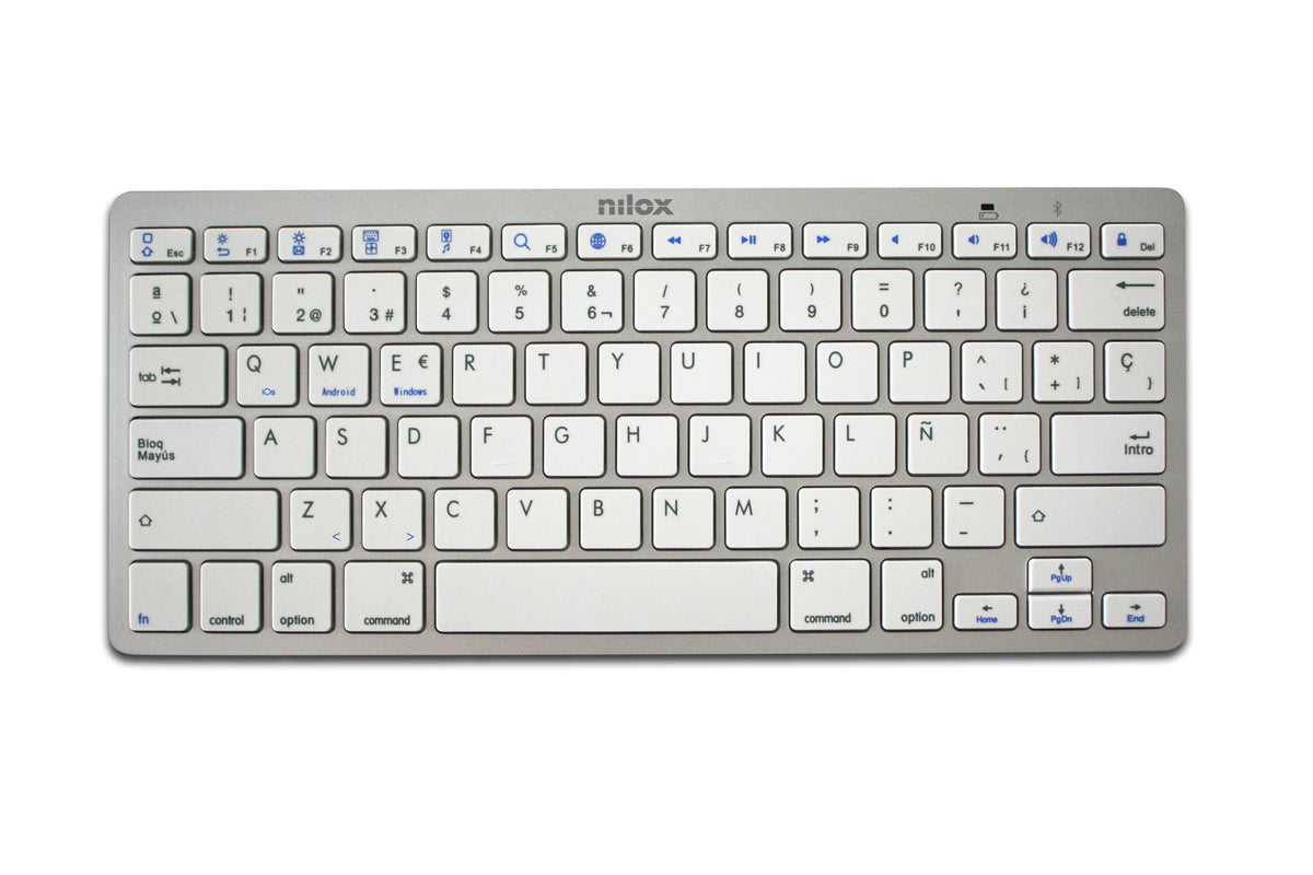 Teclado Bluetooth Silver