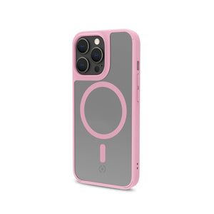 Magmatt funda para teléfono móvil 15,5 cm (6.1") Rosa, Transparente