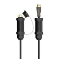 Cable HDMI V2.1 AOC con Armadura Ultra Alta Velocidad / Hec 8K@60Hz 4K@120Hz 4:4:4 48Gbps, A/M-A/M, Negro, 50M