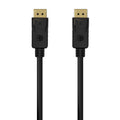 Cable DISPLAYPORT V1.2 4K@60Hz, DP/M-DP/M, Negro,1.5M