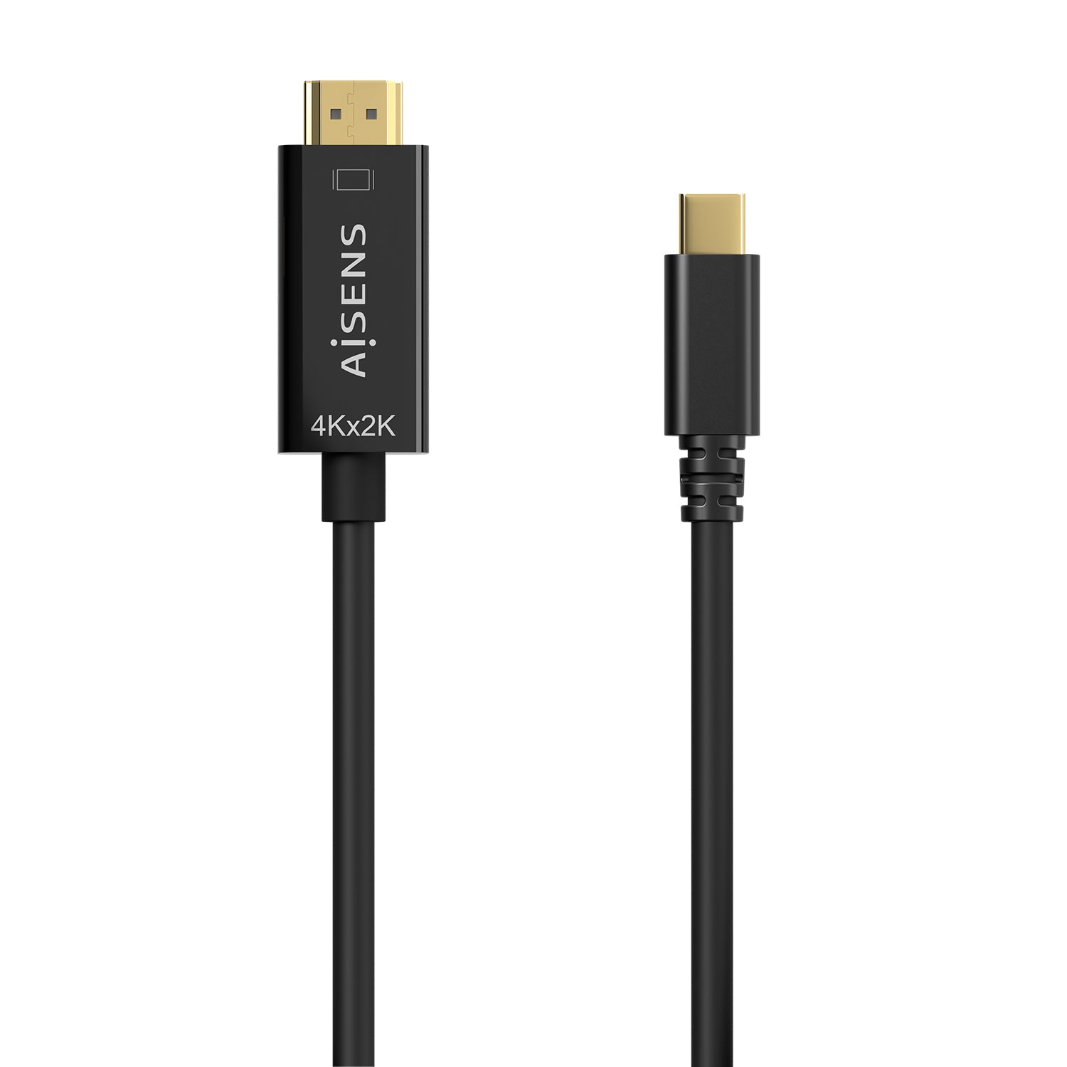 Cable Conversor USB-C A HDMI 4K@30Hz, USB-C/M-HDMI/M, Negro, 0.8M