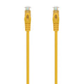 Cable de Red Latiguillo RJ45 LSZH Cat.6A 500 Mhz UTP AWG24, Amarillo, 25CM
