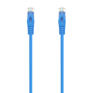 Cable de Red Latiguillo RJ45 LSZH Cat.6A 500 Mhz UTP AWG24, Azul, 2.0M