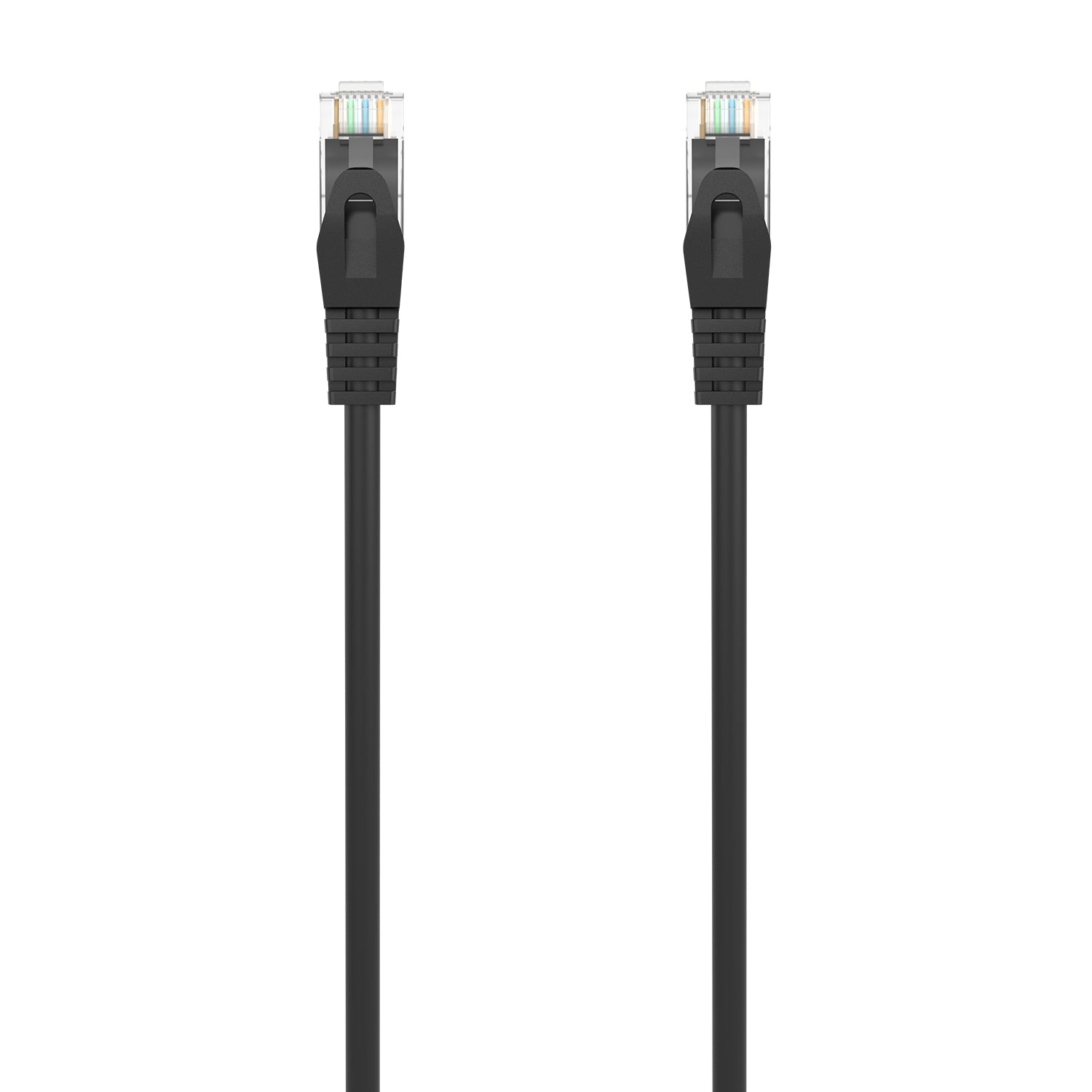 Cable de Red Latiguillo RJ45 LSZH Cat.6A 500 Mhz UTP AWG24, Negro, 3.0M