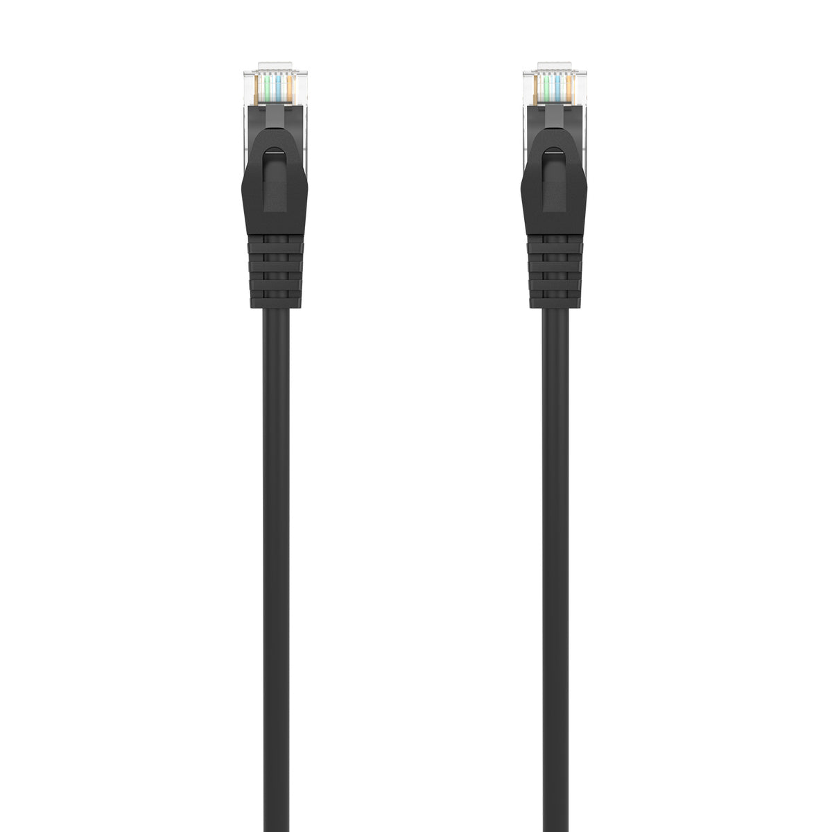 Cable de Red Latiguillo RJ45 LSZH Cat.6A 500 Mhz UTP AWG24, Negro, 3.0M