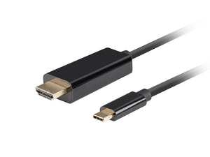 CA-CMHD-10CU-0018-BK adaptador de cable de vídeo 1,8 m USB Tipo C HDMI