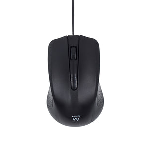 EW3300 ratón Ambidextro Oficina USB tipo A Óptico 1000 DPI