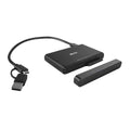 43359 base de conexión para disco duro USB 3.2 Gen 2 (3.1 Gen 2) Type-C Negro
