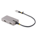 Adaptador Multipuertos USB-C - Docking Station USB Tipo C HDMI 4K60 - Hub Ladrón USB 3.0 de 3 Puertos - Entrega de Alimentación PD 100W - GbE - Win/Mac/ChromeOS