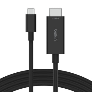 AVC012bt2MBK 2 m USB Tipo C HDMI Negro
