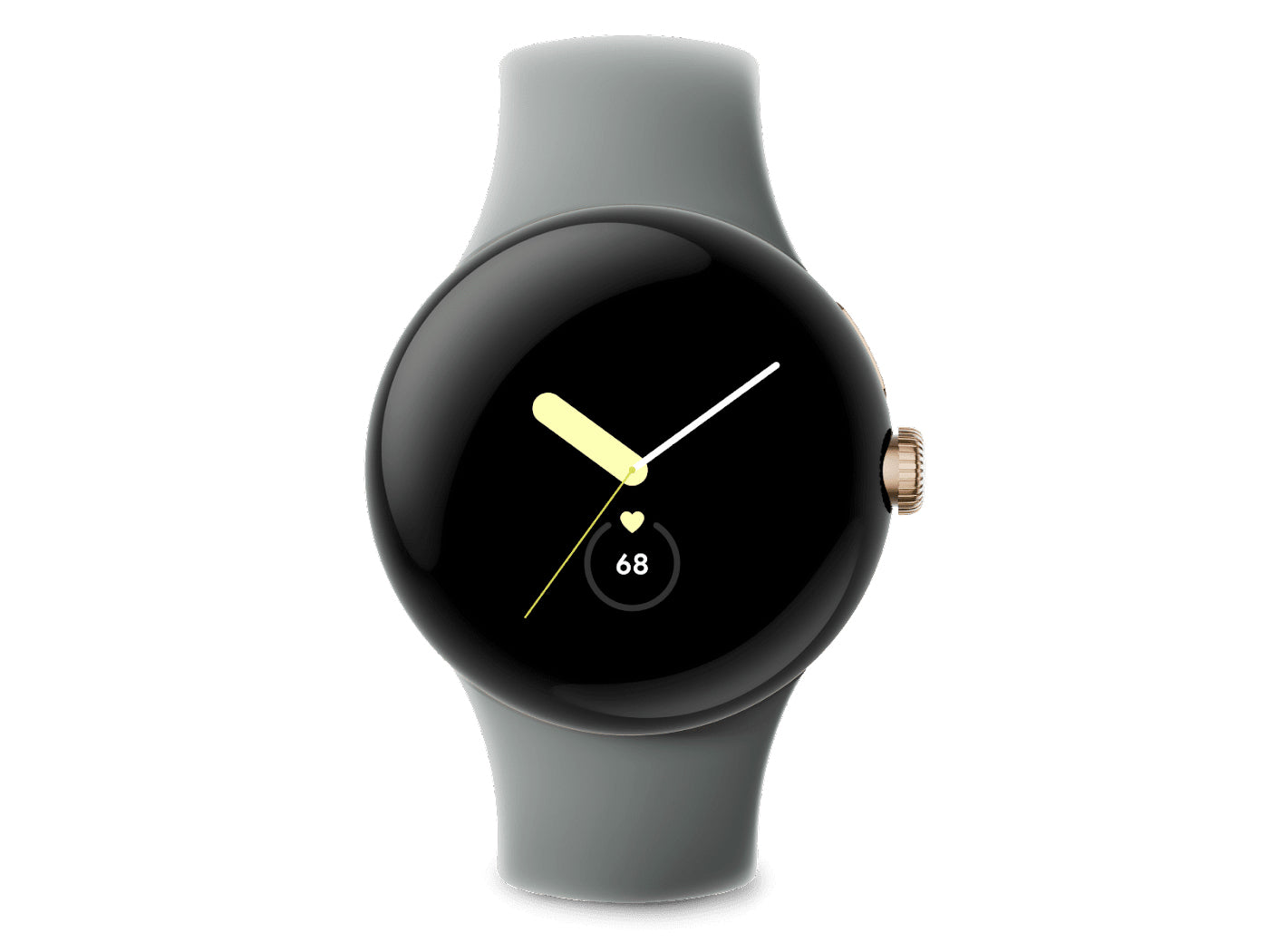 Pixel Watch AMOLED 41 mm Digital Pantalla táctil Oro Wifi GPS (satélite)
