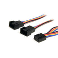 Cable Divisor 0,3m PWM 4 Pines Alimentación Ventilador Fan Placa Base Macho a Hembra