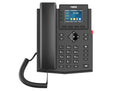 X303P teléfono IP Negro 4 líneas LCD