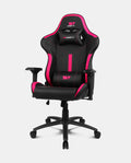 DR350 Butaca para jugar Asiento acolchado Negro, Rosa