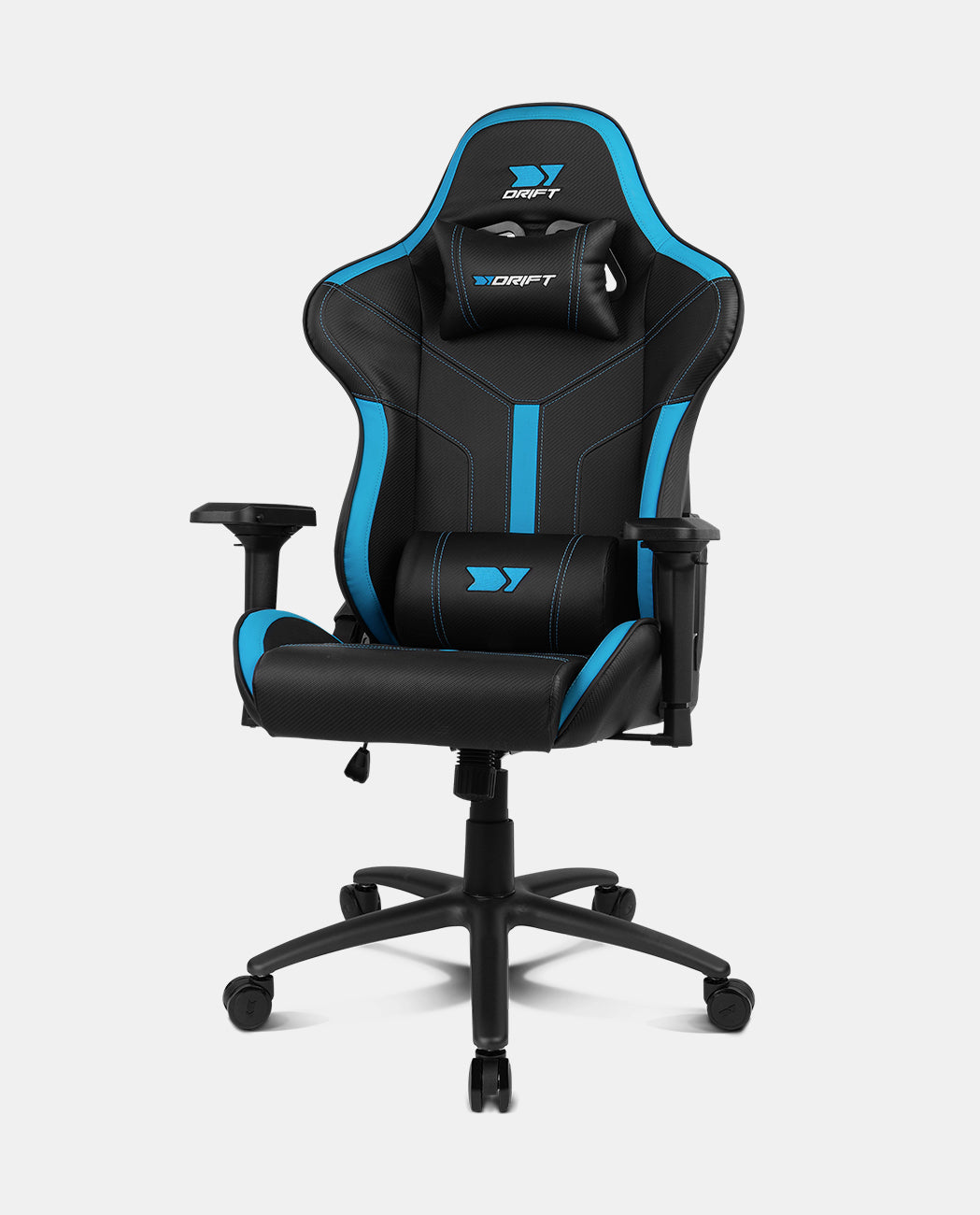 DR350 Butaca para jugar Asiento acolchado Negro, Azul