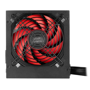 MPIII750, Fuente Alimentación PC ATX 750W, 5 Años de Garantía, 85% Eficiencia, Sistema Digital APFC, Ventilador FDB 120mm AI-RPM, Tecnologías DC-DC y SMD, Cables Planos Extralargos, Negro