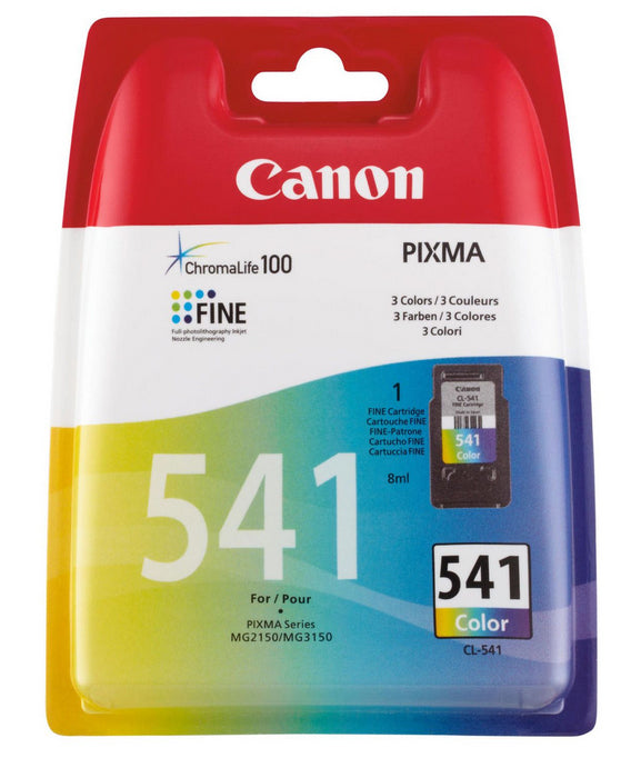 CL-541 Colour cartucho de tinta 1 pieza(s) Original Cian, Magenta, Amarillo