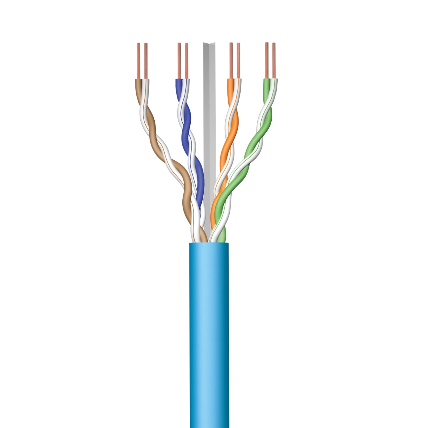IM1224 cable de red Azul 305 m Cat6a U/UTP (UTP)