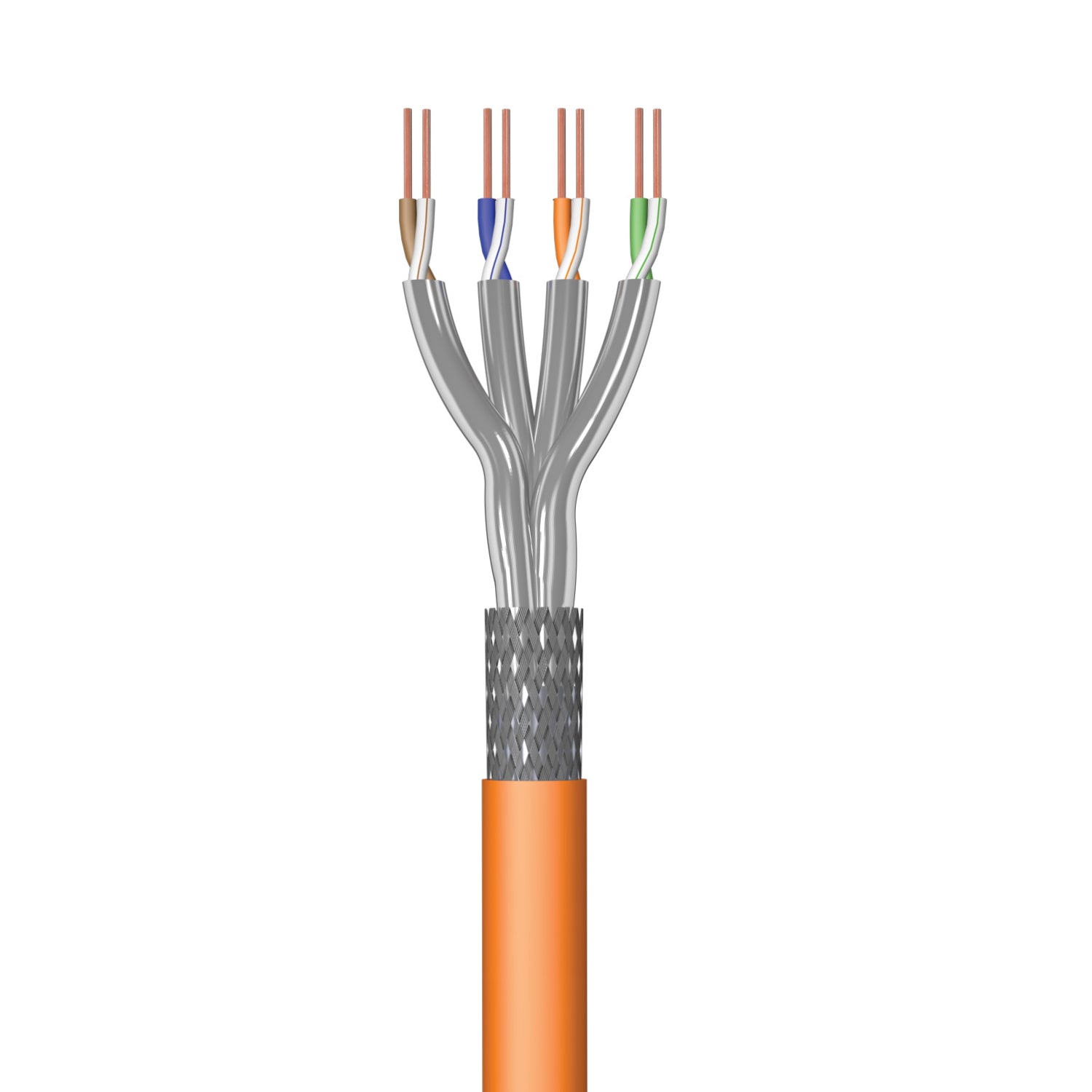 IM1228 cable de red Naranja 305 m Cat7 S/FTP (S-STP)