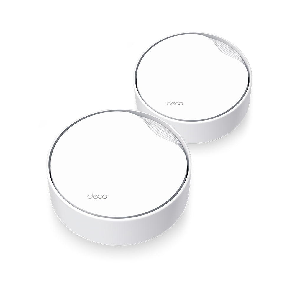 DECO X50-POE(2-PACK) sistema Wi-Fi Mesh (Wi-Fi en malla) Doble banda (2,4 GHz / 5 GHz) Wi-Fi 6 (802.11ax) Blanco Interno