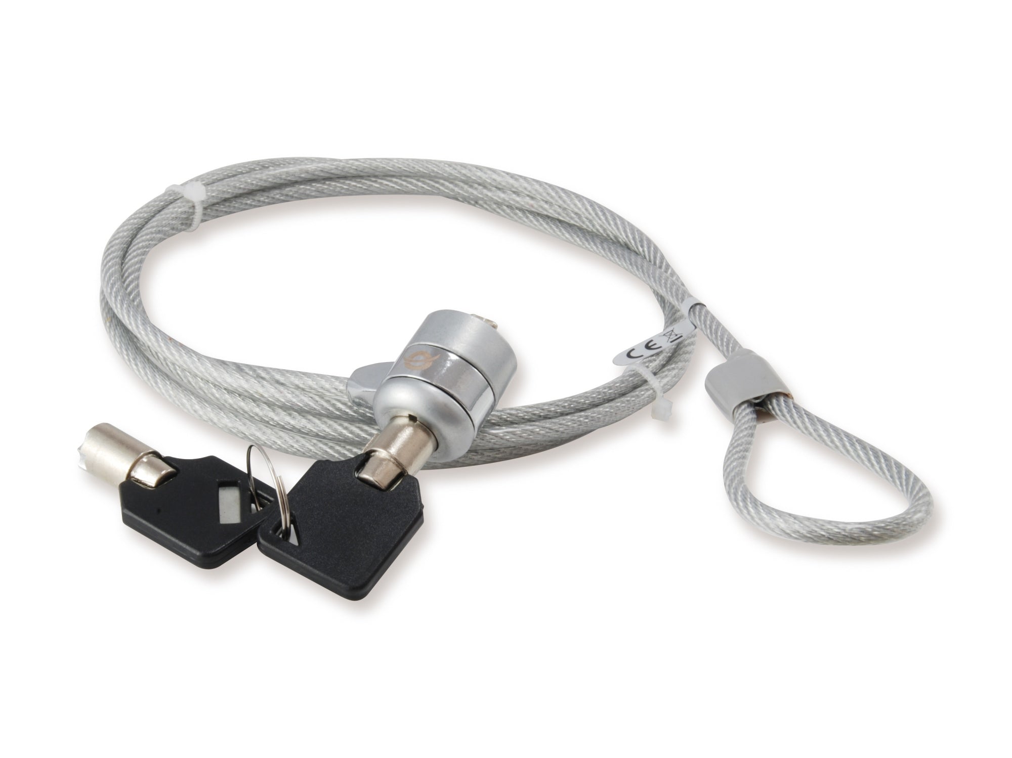 CNBSLOCK15 cable antirrobo Plata 1,5 m