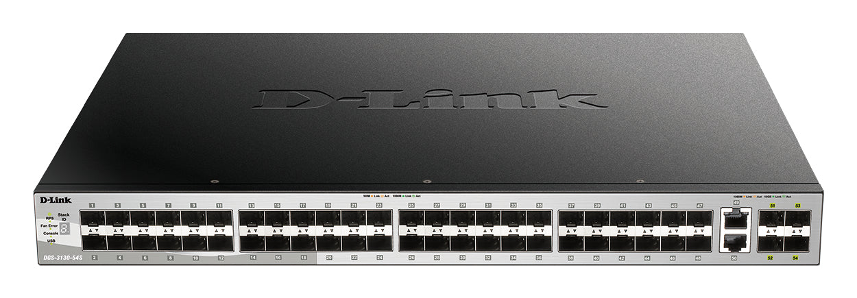 DGS-3130-54S/E switch Gestionado L3 10G Ethernet (100/1000/10000) Gris