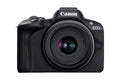 EOS R50, Black + RF-S 18-45mm F4.5-6.3 IS STM Kit MILC 24,2 MP CMOS 6000 x 4000 Pixeles Negro