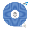 Cable de Red RJ45 LSZH CPR Dca CAT.7 600 MHZ S/FTP AWG23, Azul, 305 m