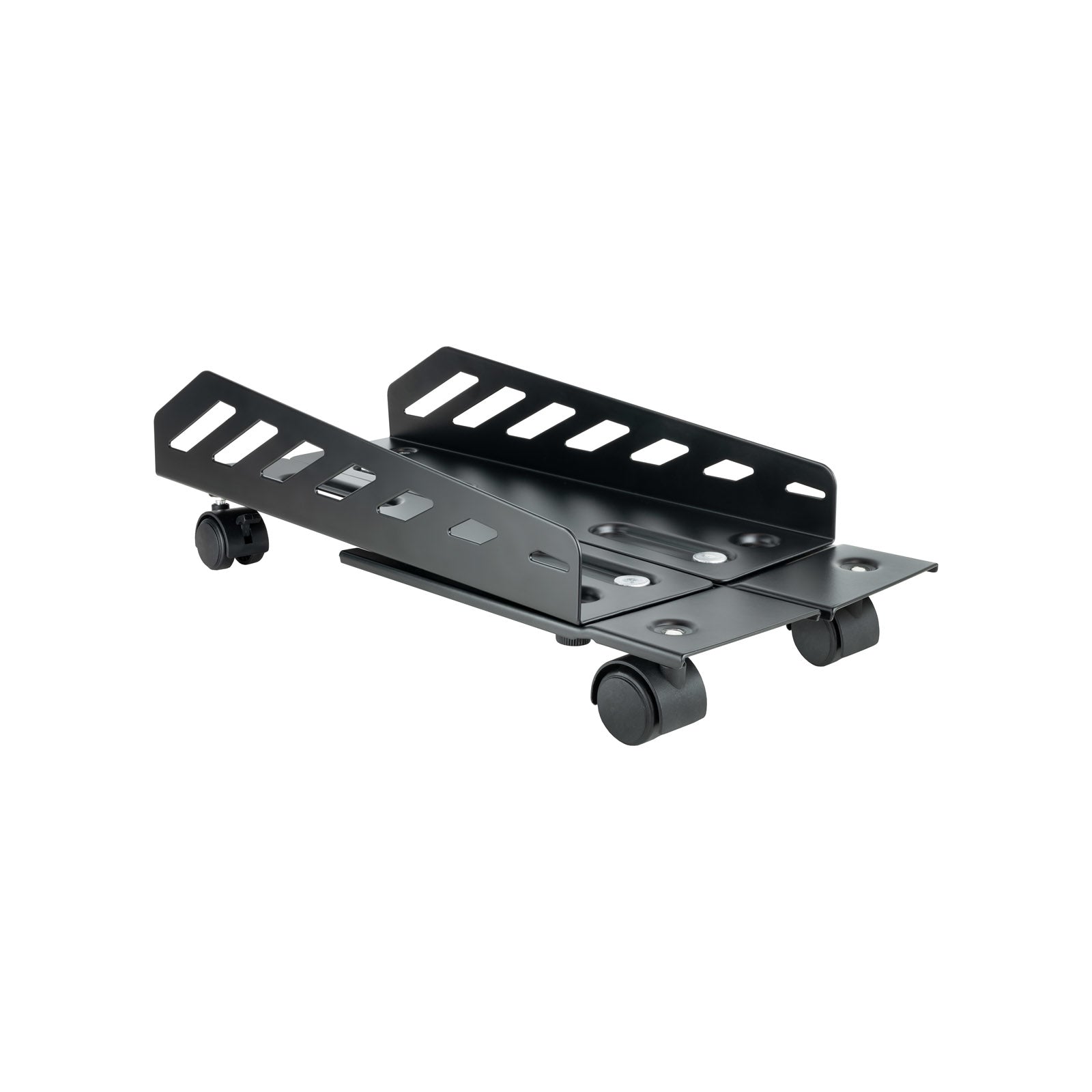 Soporte metálico para CPU de suelo con ruedas