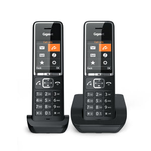 COMFORT 550 duo Teléfono analógico Identificador de llamadas Negro