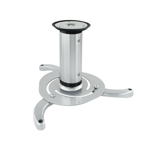 SOPORTE UNIVERSAL DE TECHO GIRATORIO 360º PARA PROYECTOR PLATA