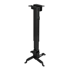 SOPORTE UNIVERSAL INCLINABLE DE TECHO PARA PROYECTOR NEGRO
