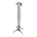 SOPORTE UNIVERSAL INCLINABLE DE TECHO PARA PROYECTOR PLATA