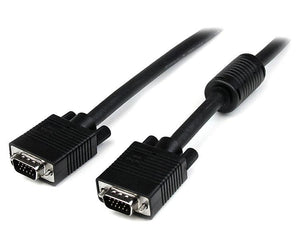Cable de 10m de Vídeo VGA Coaxial de Alta Resolución para Monitor - HD15 Macho - HD15 Macho