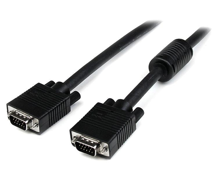 Cable de 10m de Vídeo VGA Coaxial de Alta Resolución para Monitor - HD15 Macho - HD15 Macho
