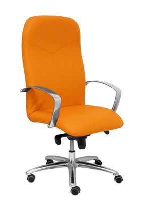 Sillón Caudete similpiel naranja