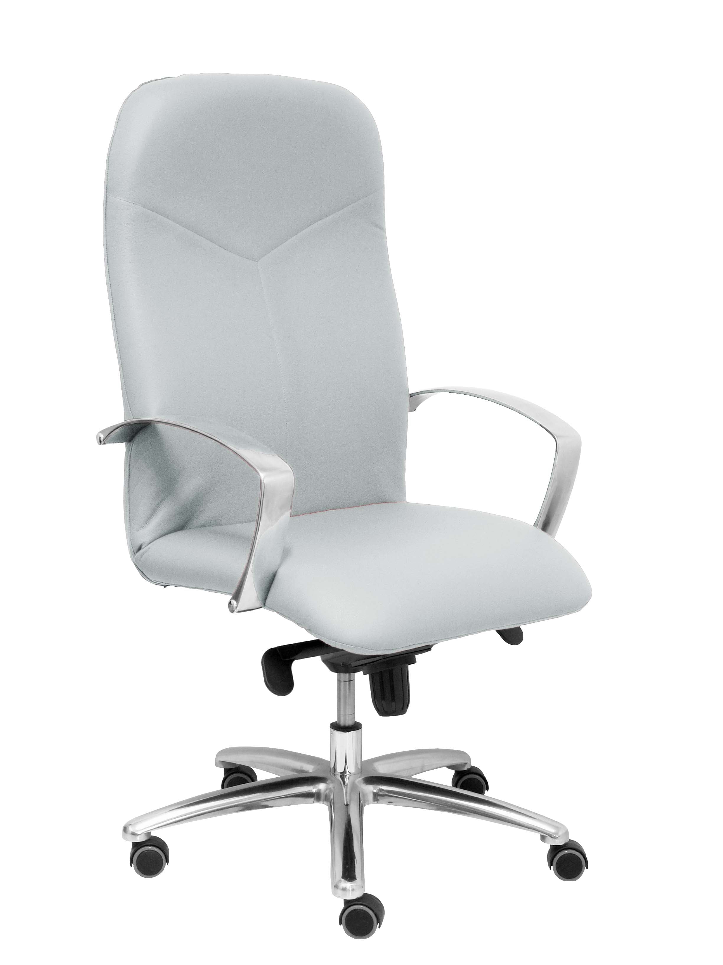 Sillón Caudete similpiel gris