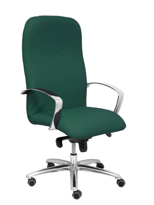 Sillón Caudete similpiel verde botella